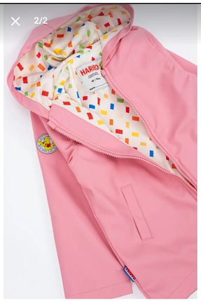 بادگیر و بارانی صورتی بچه گانه پارچه Butik - کد 926936557