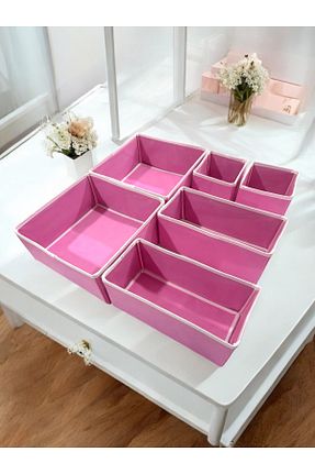 نظم دهنده کمد صورتی پارچه Balkan Room - کد 926903548