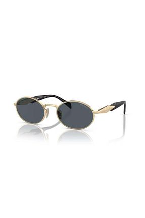عینک آفتابی طلائی زنانه 55 Prada - کد 924594961