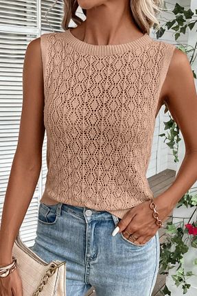 بلوز بژ زنانه Ajurlu AQE FASHION - کد 926902360