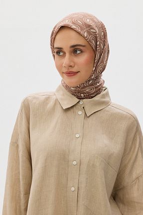 روسری نباتی مودال Mira İpek - کد 926927033