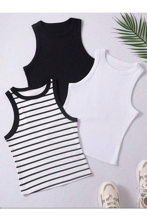 بلوز رنگی زنانه یقه هالتر bemmoda - کد 926926116