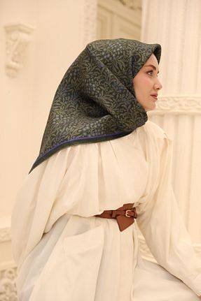 روسری سبز İpek Tivil Silk Home - کد 926282889