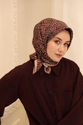 روسری بنفش İpek Tivil Silk Home - کد 926179850
