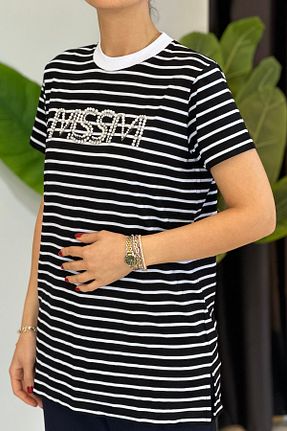 تونیک حجاب مشکی زنانه ویسکون Missemramiss - کد 926935559