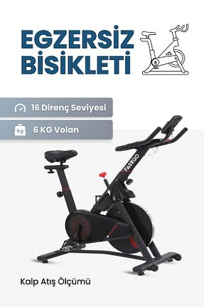  مشکی Spin Bike FASTGO - کد 882138677