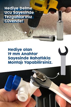 دستگاه تصفیه آب Tezgah Altı Hanedan - کد 104357789