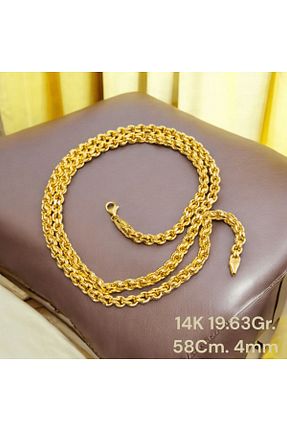گردنبند طلا طلائی زنانه 14 عیار ÜRGÜP TAKI - کد 926937396
