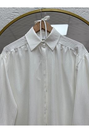 پیراهن حجاب سفید زنانه رگولار Ebrar Store - کد 926936696