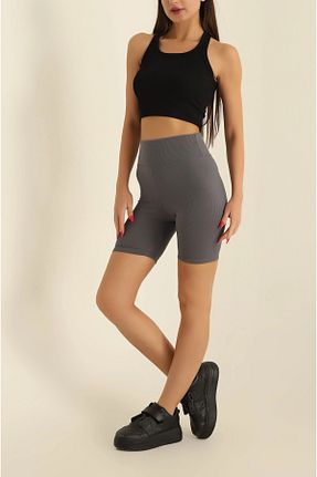 ساق شلواری طوسی زنانه بافت Bled - کد 817498225