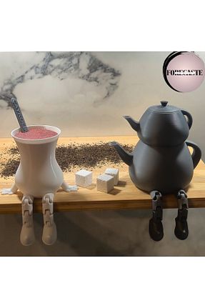 اجسام تزئینی و بیبلو سفید پلاستیک FORECASTE - کد 926942998