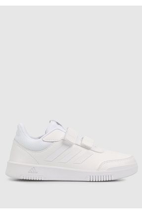 کفش اسنیکر سفید زنانه بند دار adidas - کد 342985890