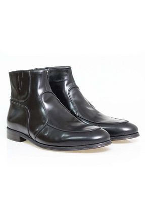 بوت / نیم بوت مشکی مردانه پاشنه تخت Butik - کد 926948886