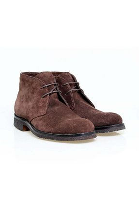 بوت / نیم بوت قهوه ای مردانه پاشنه تخت Butik - کد 926949344