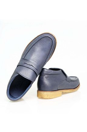 بوت / نیم بوت سرمه ای مردانه پاشنه تخت Butik - کد 926949358