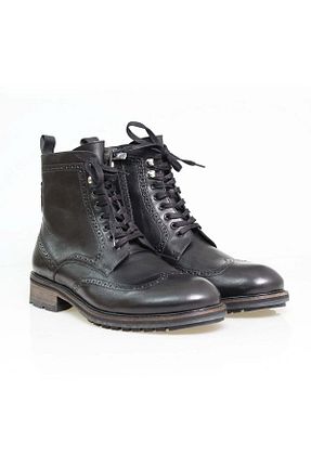 بوت / نیم بوت مشکی مردانه پاشنه تخت Butik - کد 926949166