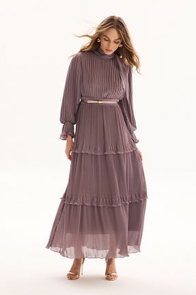لباس حجاب قهوه ای زنانه رگولار Missemramiss - کد 926955686