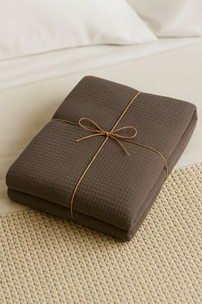پیکه و ست پیکه دونفره قهوه ای پنبه ای CANDAN ÇEYİZ - کد 917817546