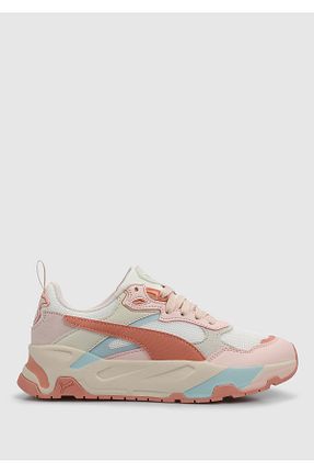 کفش اسنیکر سفید زنانه بند دار Puma - کد 841091535
