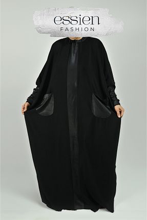 کلاه و ابایا مشکی زنانه پنبه پلی استر Butik - کد 890495131