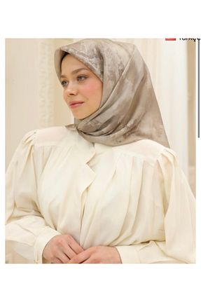 روسری نباتی پلی استر SİLKHOMEE - کد 926969385