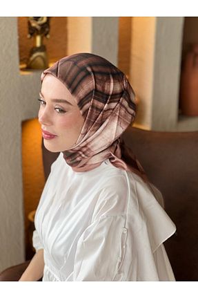 روسری قهوه ای İpek Tivil Modakaşmir - کد 926998957