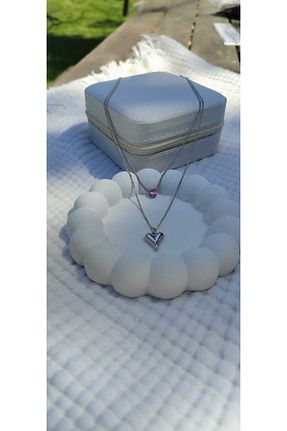 گردنبند جواهر رنگی زنانه آهن Anziano bijuteri - کد 927097845