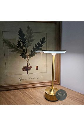 چراغ مطالعه / رومیزی طلائی فلزی Cata - کد 867102921