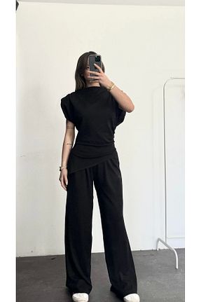 ست گرمکن رنگی زنانه پاچه گشاد nona butik - کد 927049332