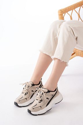 کفش اسنیکر رنگی زنانه بند دار Shemard - کد 927072034