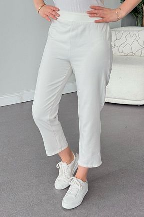شلوار حجاب سفید HAZA MODA - کد 927079950