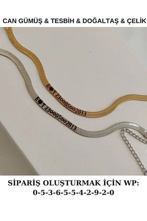 دستبند استیل (فولاد) طلائی زنانه استیل (فولاد) Doğaltaş - کد 813866689
