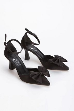 کفش پاشنه بلند کلاسیک مشکی زنانه چرم مصنوعی elvinshoes - کد 927123267