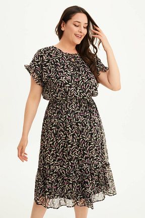 لباس مشکی زنانه بافتنی Myline - کد 712922507