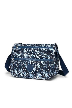 کیف پستچی آبی زنانه پارچه ای Smart Bags - کد 927144068