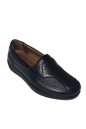 کفش کژوال مشکی زنانه چرم خالص Ceyo - کد 927148026