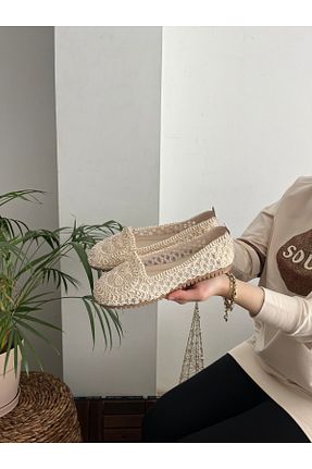 دمپائی بژ زنانه پلی اورتان Behtah Kundura - کد 927231293
