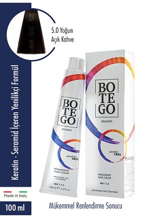 رنگ مو سرمه ای زنانه botegohair - کد 670905053