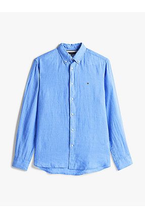 پیراهن آبی مردانه رگولار Tommy Hilfiger - کد 927174183