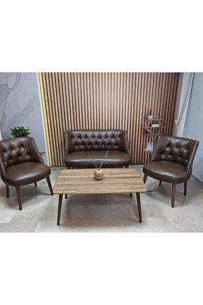 ست مبلمان چای خوری رنگی Azra Aksesuar - کد 927140530