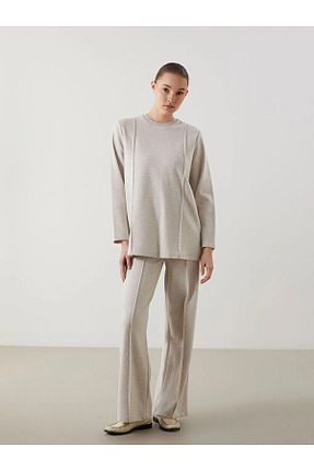 تونیک بژ زنانه ویسکون LC Waikiki - کد 927196850