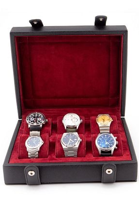 جعبه نگداری مشکی چوب Onywatch - کد 727774932