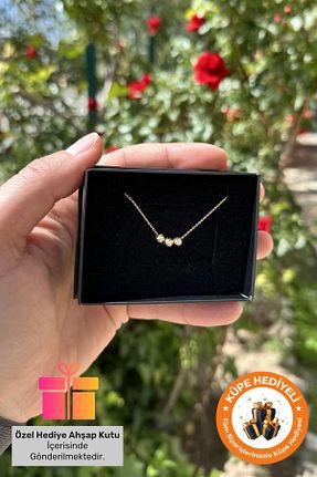 گردنبند نقره طلائی زنانه 925 عیار Lucente Jewellery - کد 753443026