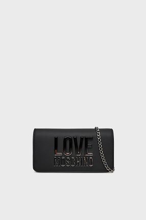 کیف دوشی مشکی زنانه پلی اورتان Love Moschino - کد 927216393