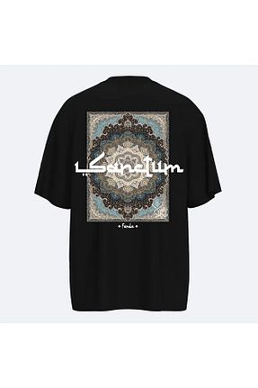 تیشرت مشکی زنانه اورسایز Fandr Store - کد 927243485