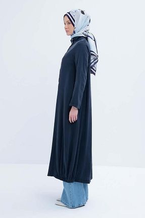 کلاه و ابایا سرمه ای زنانه پنبه ای ALLDAY - کد 927239446