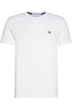 تیشرت سفید مردانه رگولار Calvin Klein - کد 39901685