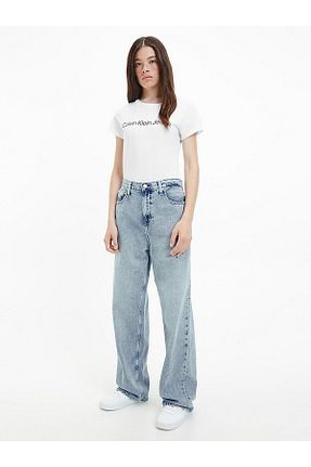 تیشرت سفید زنانه رگولار Calvin Klein - کد 313594896