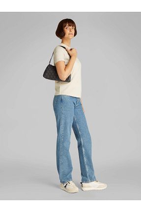 کیف دوشی مشکی زنانه چرم مصنوعی Calvin Klein - کد 922470752