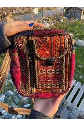 کیف دوشی رنگی زنانه پارچه ای Wotrart - کد 463507779